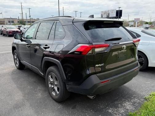 Midnight Black Metallic 2025 Toyota RAV4 XLE