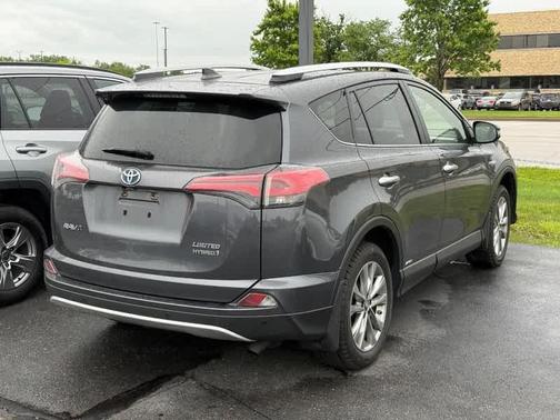 Magnetic Gray Metallic 2016 Toyota RAV4 Hybrid Limited