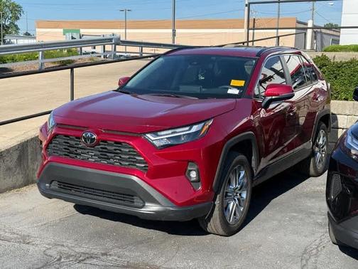 Ruby Flare Pearl 2025 Toyota RAV4 XLE Premium