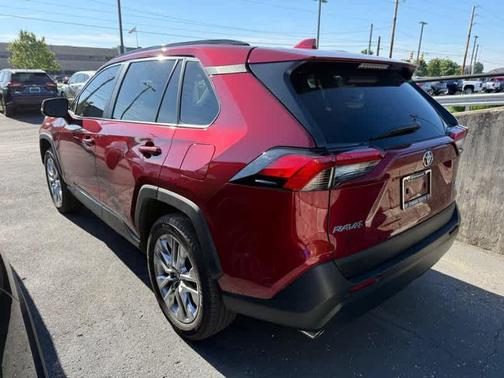 Ruby Flare Pearl 2025 Toyota RAV4 XLE Premium