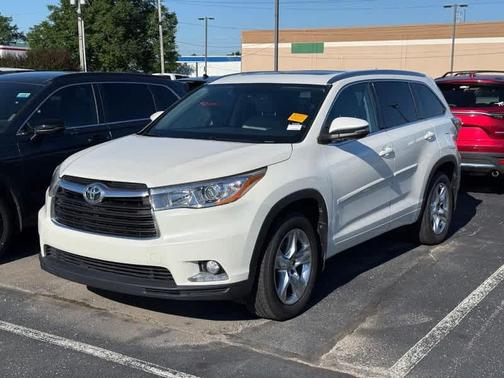 Blizzard Pearl 2015 Toyota Highlander Limited