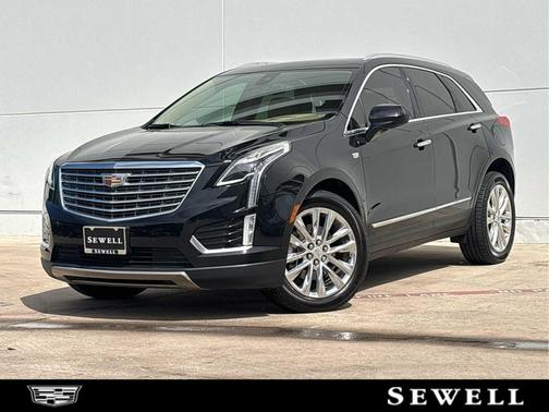 Stellar Black Metallic 2018 Cadillac XT5 Platinum