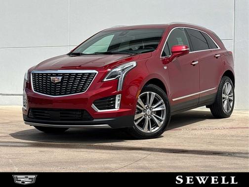 Radiant Red Tintcoat 2025 Cadillac XT5 Premium Luxury
