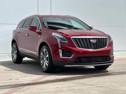 Radiant Red Tintcoat 2025 Cadillac XT5 Premium Luxury