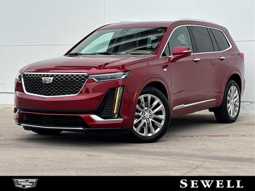 Radiant Red Tintcoat 2025 Cadillac XT6 Premium Luxury AWD