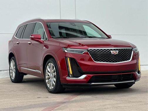 Radiant Red Tintcoat 2025 Cadillac XT6 Premium Luxury AWD