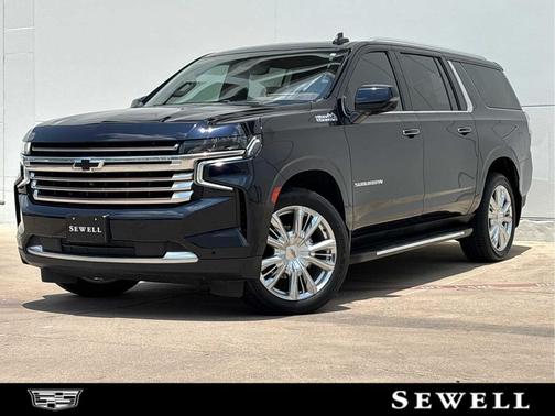 Midnight Blue Metallic 2022 Chevrolet Suburban 4WD High Country