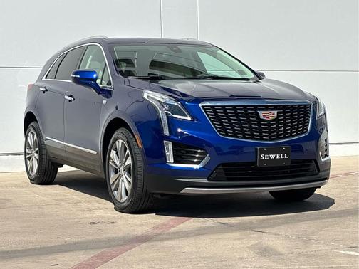 Opulent Blue Metallic 2025 Cadillac XT5 Premium Luxury
