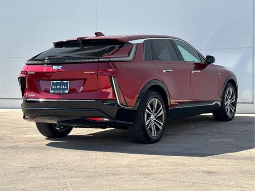 Radiant Red Tintcoat 2025 Cadillac LYRIQ Luxury