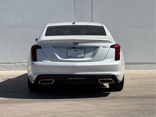 Crystal White Tricoat 2025 Cadillac CT5 Premium Luxury