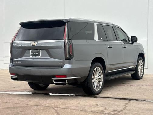 Satin Steel Metallic 2022 Cadillac Escalade ESV Premium Luxury
