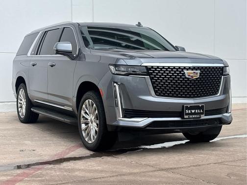 Satin Steel Metallic 2022 Cadillac Escalade ESV Premium Luxury