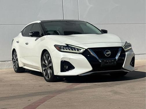 Pearl White Tricoat 2019 Nissan Maxima 3.5 Platinum