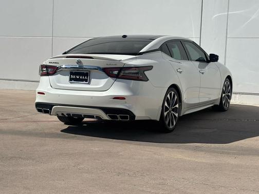 Pearl White Tricoat 2019 Nissan Maxima 3.5 Platinum