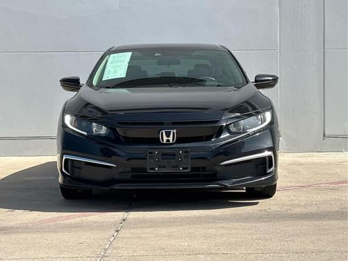 Crystal Black Pearl 2020 Honda Civic LX