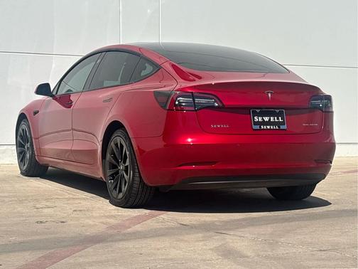 Red Multi-Coat 2022 Tesla Model 3 Long Range