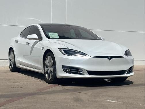 Pearl White Multi-Coat 2020 Tesla Model S Long Range Plus