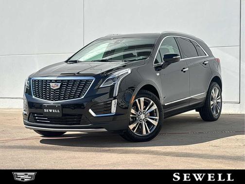 Stellar Black Metallic 2025 Cadillac XT5 Premium Luxury