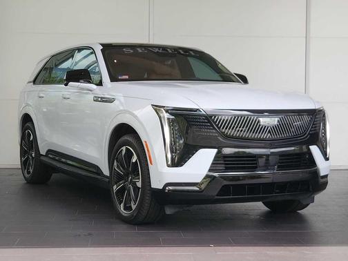 Vibrant White Tricoat 2026 Cadillac Escalade IQ Premium Sport