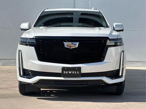 Crystal White Tricoat 2024 Cadillac Escalade ESV Sport Platinum
