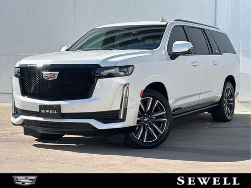 Crystal White Tricoat 2024 Cadillac Escalade ESV Sport Platinum