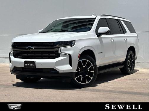 Summit White 2021 Chevrolet Tahoe 4WD RST