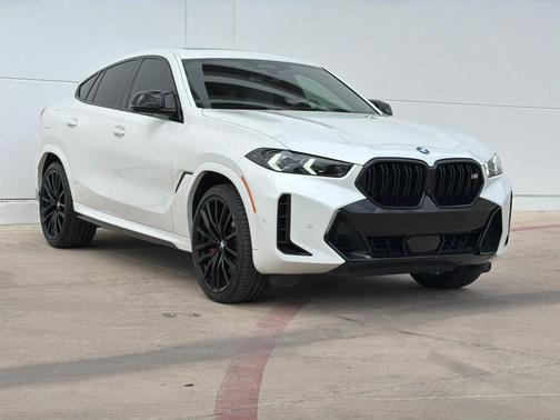 Mineral White Metallic 2025 BMW X6 M60i