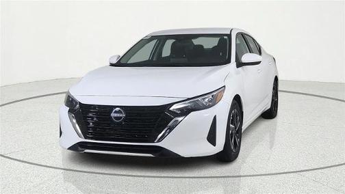 Cloud White 2025 Nissan Sentra SV