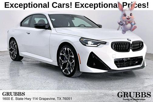 Alpine White 2025 BMW M240 i xDrive