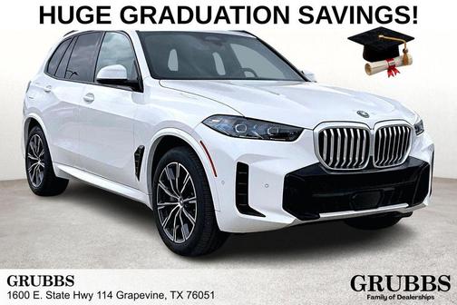 Alpine White 2025 BMW X5 PHEV xDrive50e