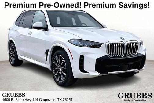 Alpine White 2025 BMW X5 PHEV xDrive50e