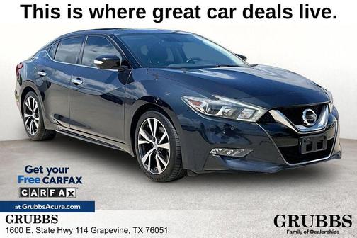 Storm Blue 2017 Nissan Maxima 3.5 Platinum