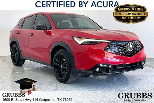 Milano Red 2025 Acura ADX FWD w/A-Spec Advance Package