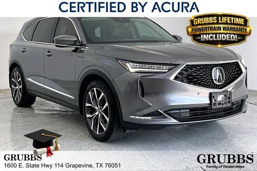 Liquid Carbon Metallic 2024 Acura MDX Technology