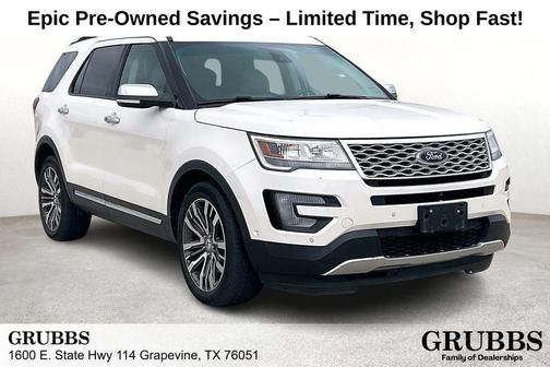 2017 Ford Explorer Platinum