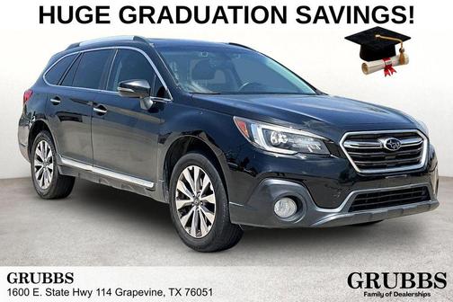 Crystal Black Silica 2019 Subaru Outback 2.5i Touring