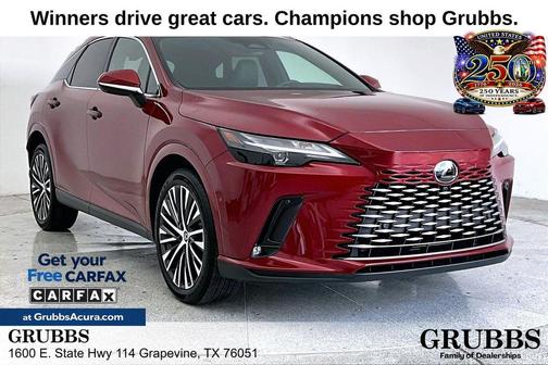 Matador Red Mica 2025 Lexus RX 350 Premium Plus