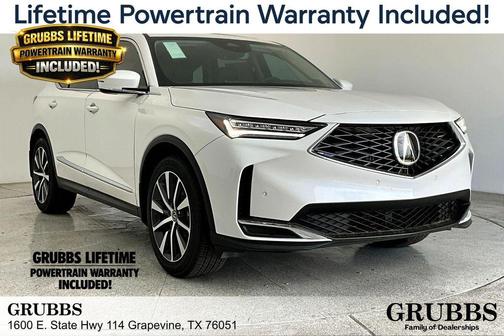 Platinum White Pearl 2026 Acura MDX Technology Package