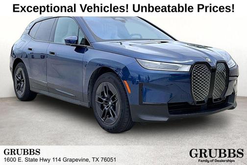 Phytonic Blue Metallic 2023 BMW iX xDrive50