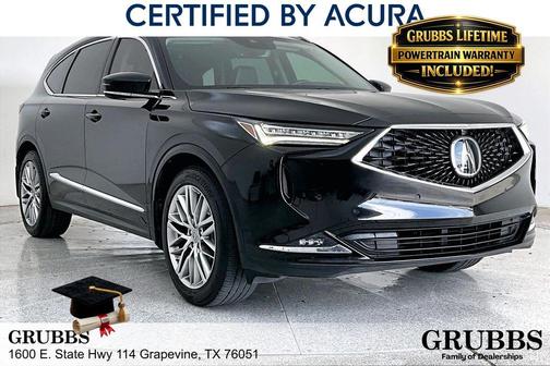 Majestic Black Pearl 2023 Acura MDX Advance