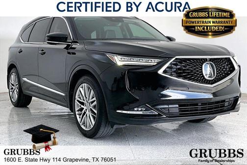 Majestic Black Pearl 2023 Acura MDX Advance