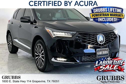Majestic Black Pearl 2025 Acura RDX Advance Package