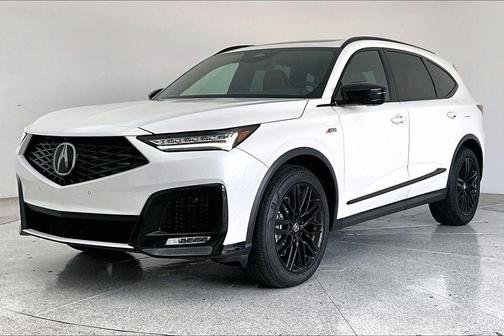 Platinum White Pearl 2026 Acura MDX A-Spec Advance Package