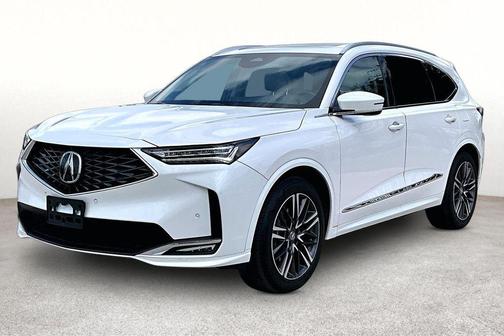 Platinum White Pearl 2025 Acura MDX Advance Package