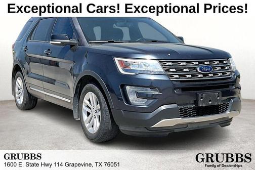 Smoked Quartz Metallic Tinted Clearcoat 2017 Ford Explorer XLT