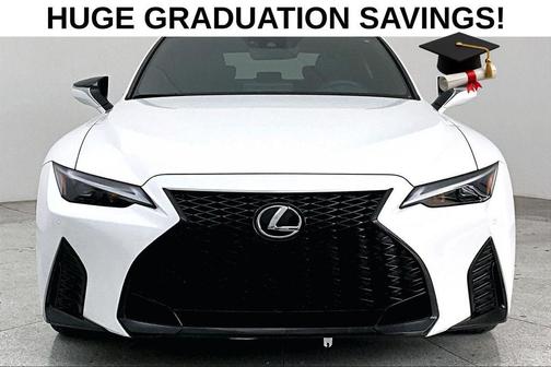 Ultra White 2023 Lexus IS 350 F Sport
