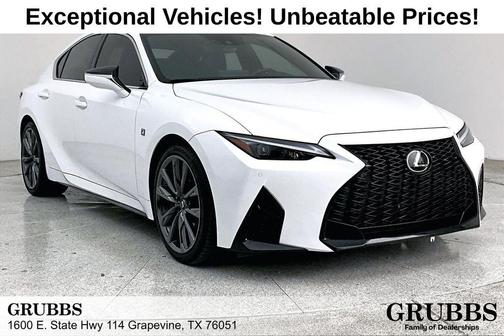 Ultra White 2023 Lexus IS 350 F Sport