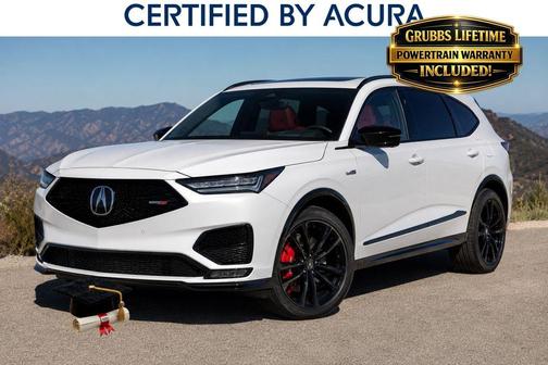 Platinum White Pearl 2022 Acura MDX Type S w/Advance Package