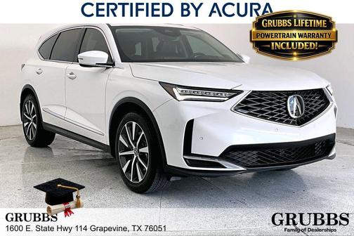 Platinum White Pearl 2026 Acura MDX Technology Package