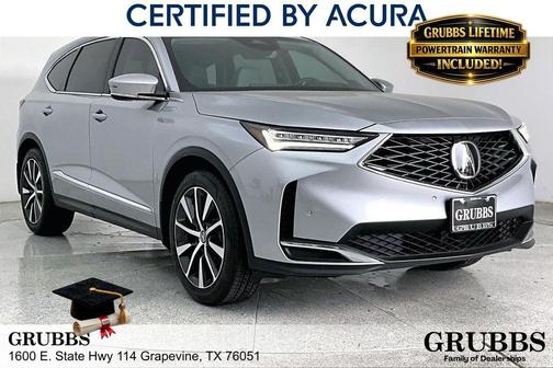 Solar Silver Metallic 2026 Acura MDX Technology Package
